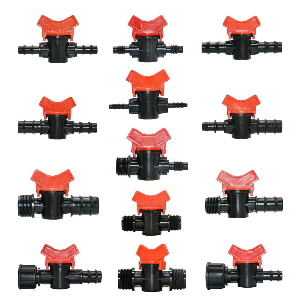 Urban Farming System - Miniature Plastic Shut Off Coupling Valve