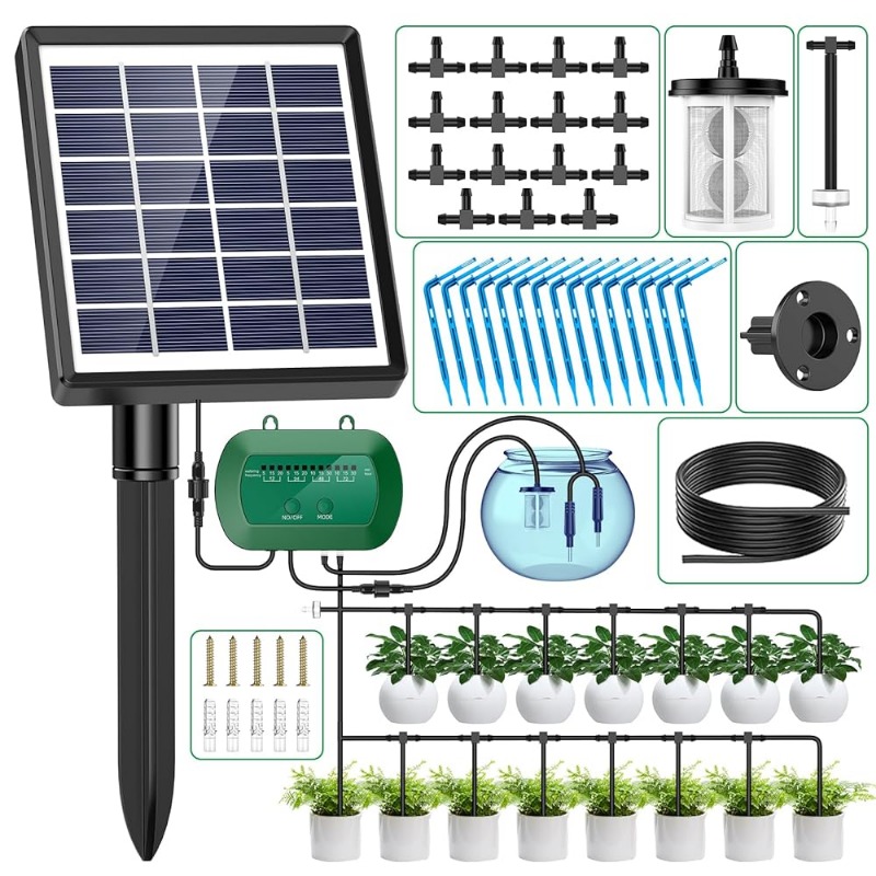 Urban Farming System - Solar Intelligent Irrigation Kit 6V 2W