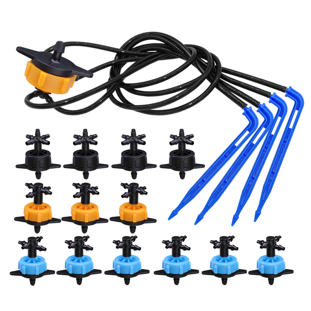 Urban Farming System - 10Set 2/4/8L/H Bend Arrow Drip Set