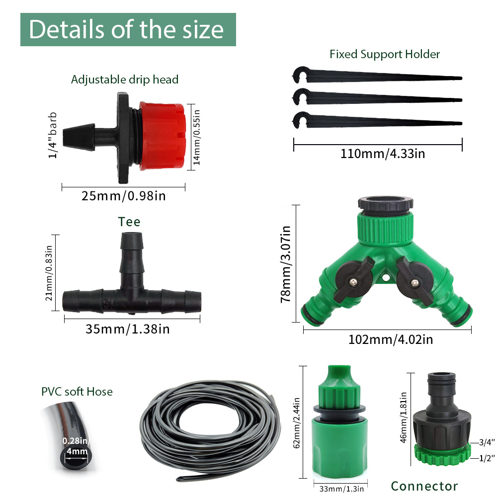 Greenhouse 15M-30M DIY Drip Ir - огляд і ціна Urban Farming System