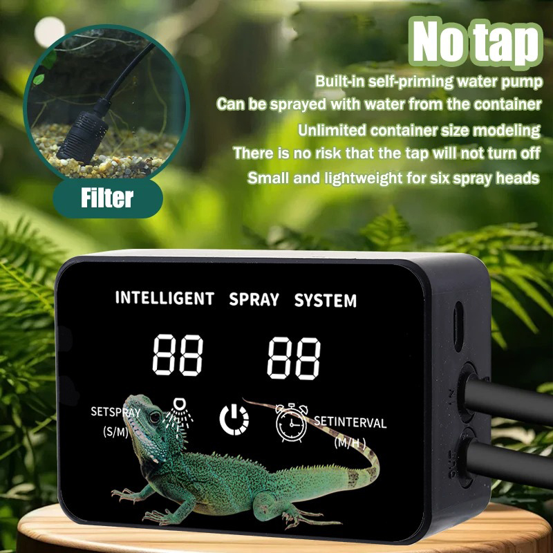 Intelligent Reptile Spray Irri - огляд і ціна Urban Farming System