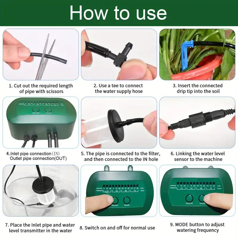 Solar Intelligent Irrigation K - огляд і ціна Urban Farming System