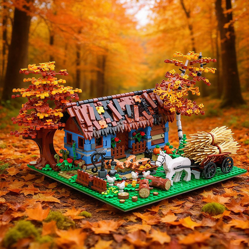 1120 PCS Urban Old Farm House  - огляд і ціна Urban Farming Design