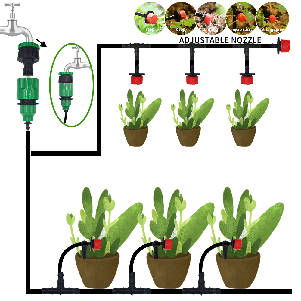 Micro Drip Irrigation System P - огляд і ціна Urban Farming System